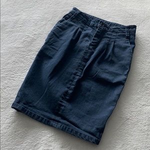 GSUS Denim Pencil Skirt
